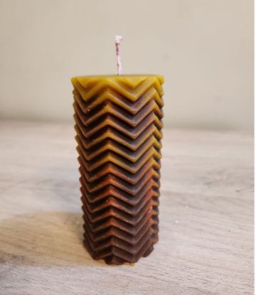 Picture of Horizontal Stripes Candle
